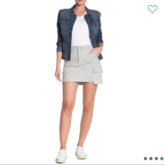 Joe’s Jeans - Army Denim Mini Skirt - Picture 3 of 4